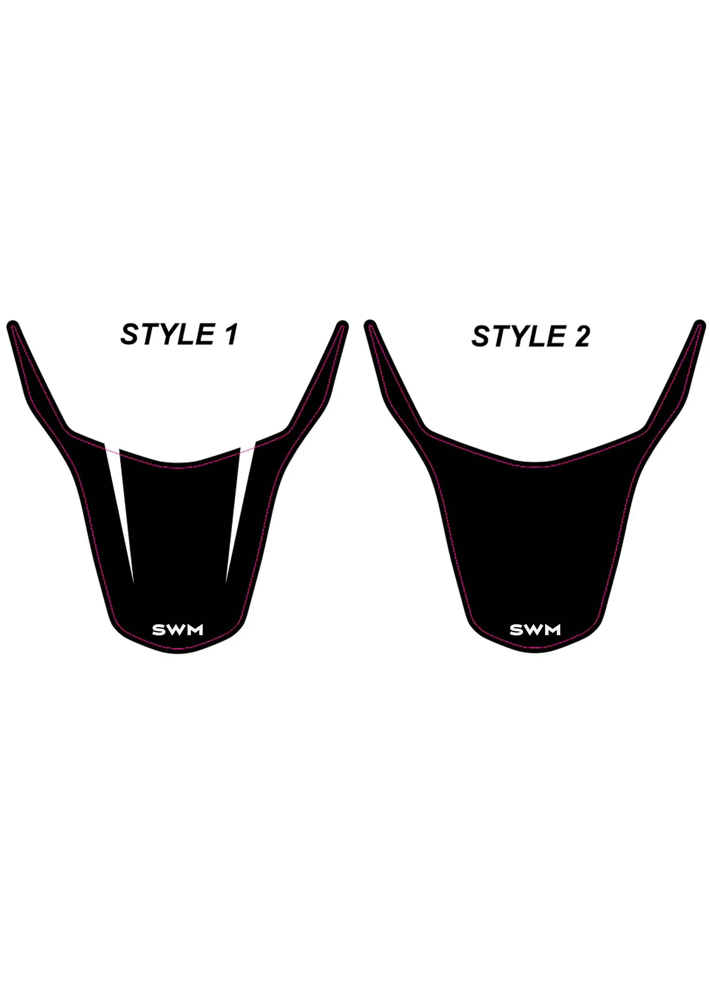 Rear fender decal for surron lbx